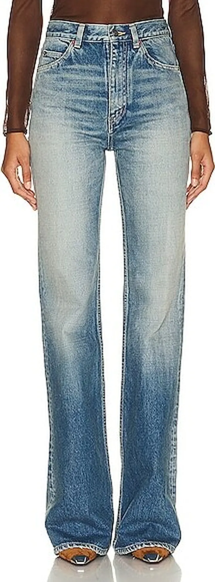 Saint Laurent 70's Jean in Blue