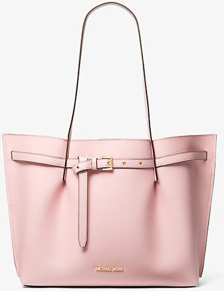 Emilia Large Pebbled Leather Tote Bag