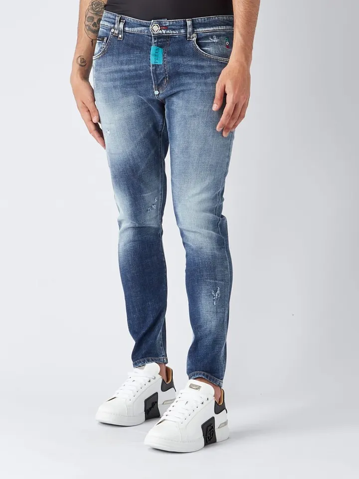 Denim Trousers Skinny Fit Exagon Trousers