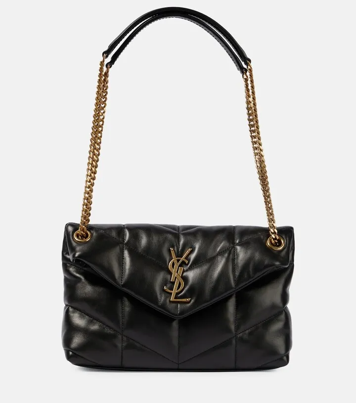 Puffer Small leather shoulder bag