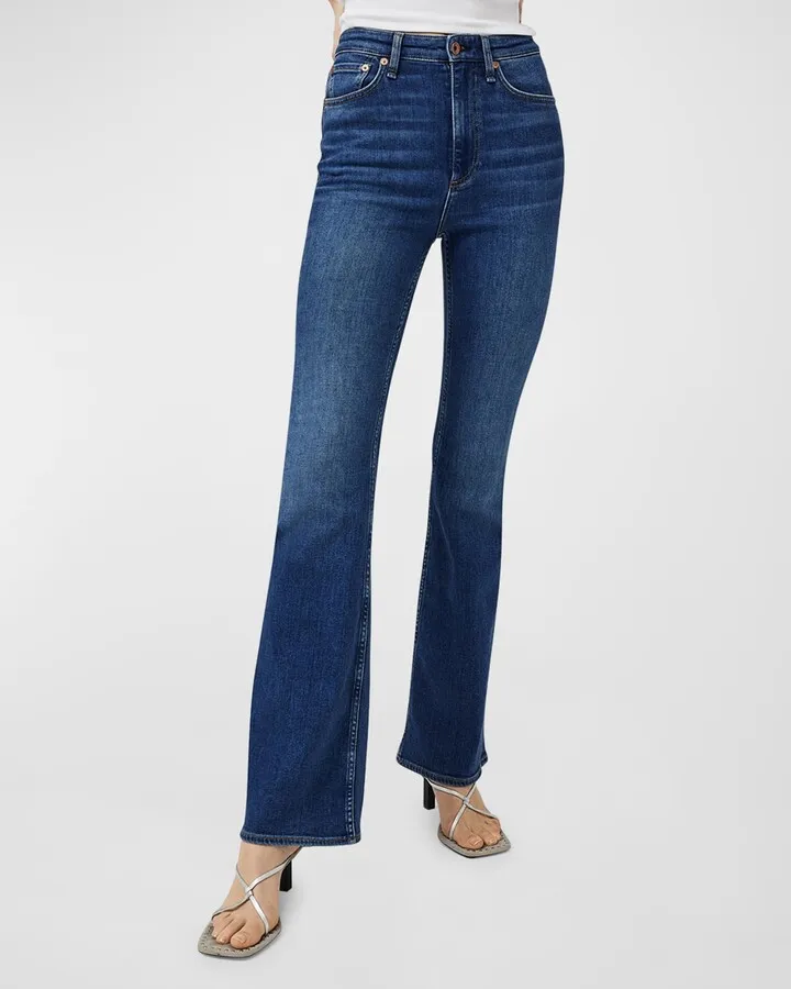 Casey High-Rise Flare Jeans