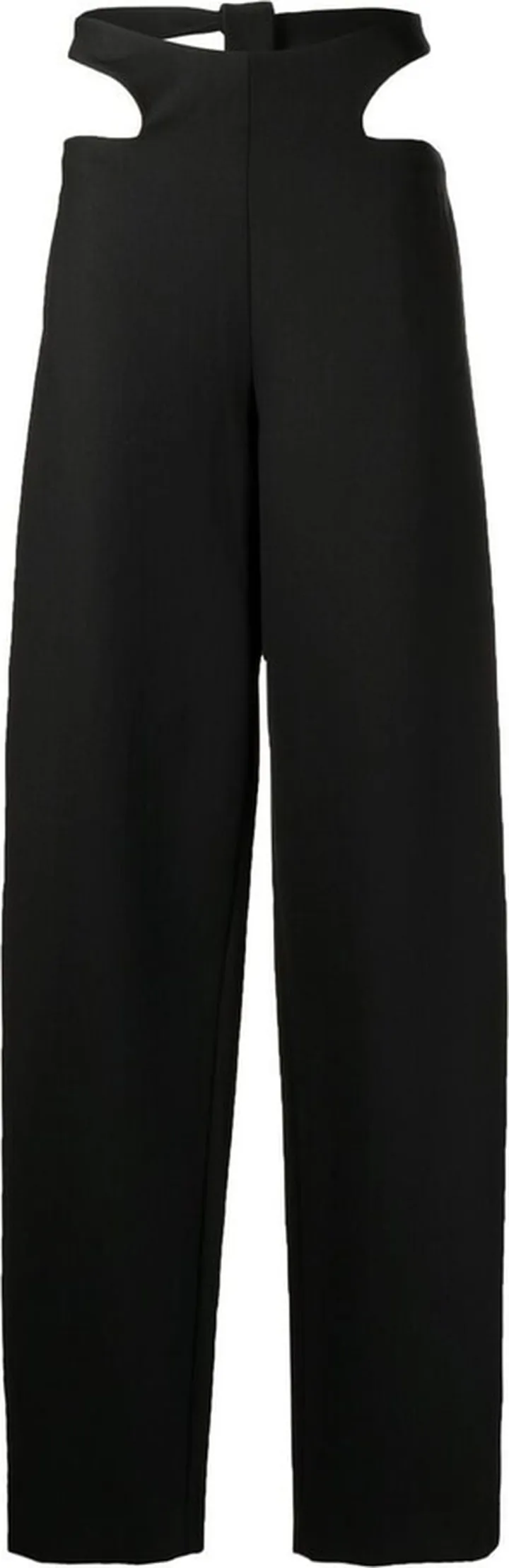 Y-Front two-pocket straight-leg trousers