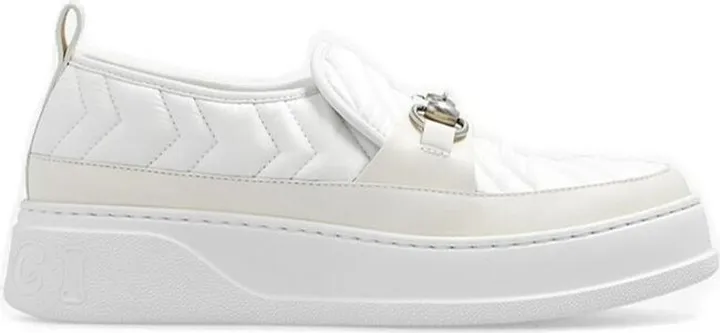 Gucci Horsebit Chunky Sole Slip-On Sneakers