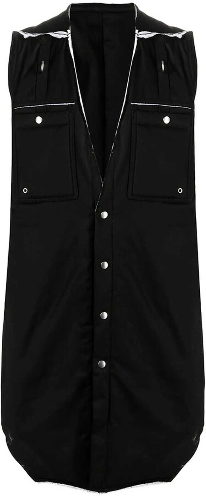 Deconstructed Padded Vest