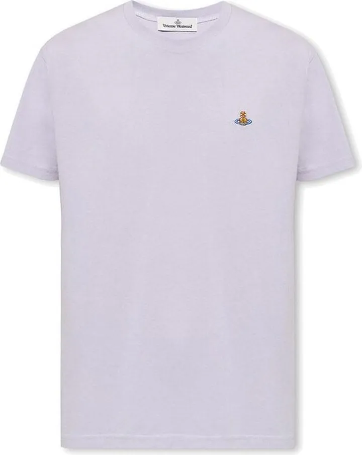 Vivienne Westwood Orb Embroidered Crewneck T-Shirt