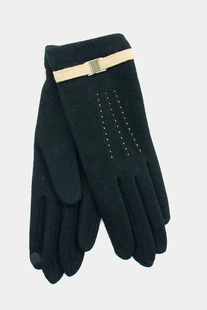 Leather Belt Tech Gloves