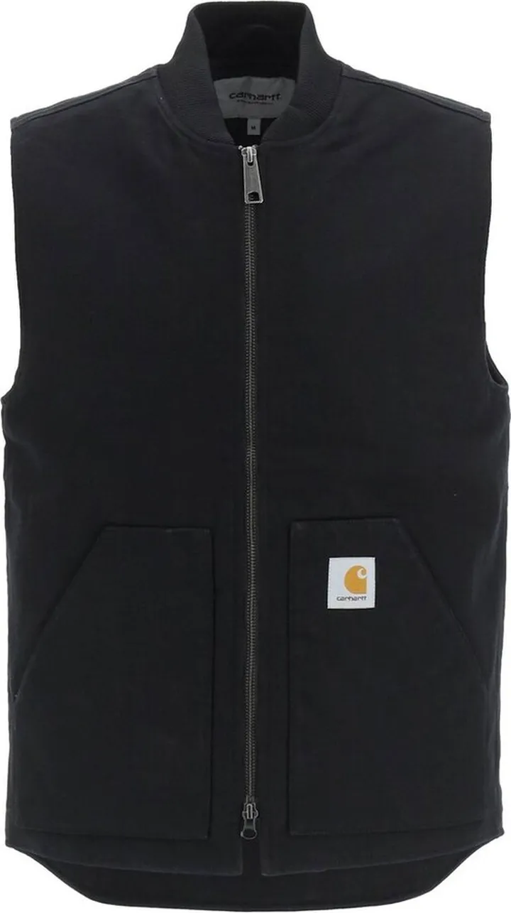 Carhartt WIP Logo Patch Zipped Gilet