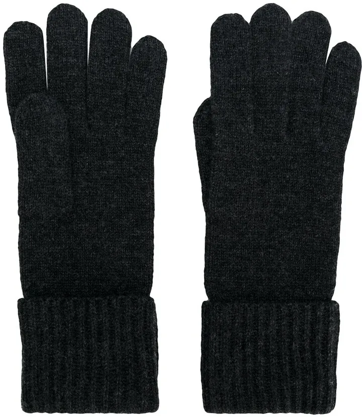 Cashmere Ribbed Gloves