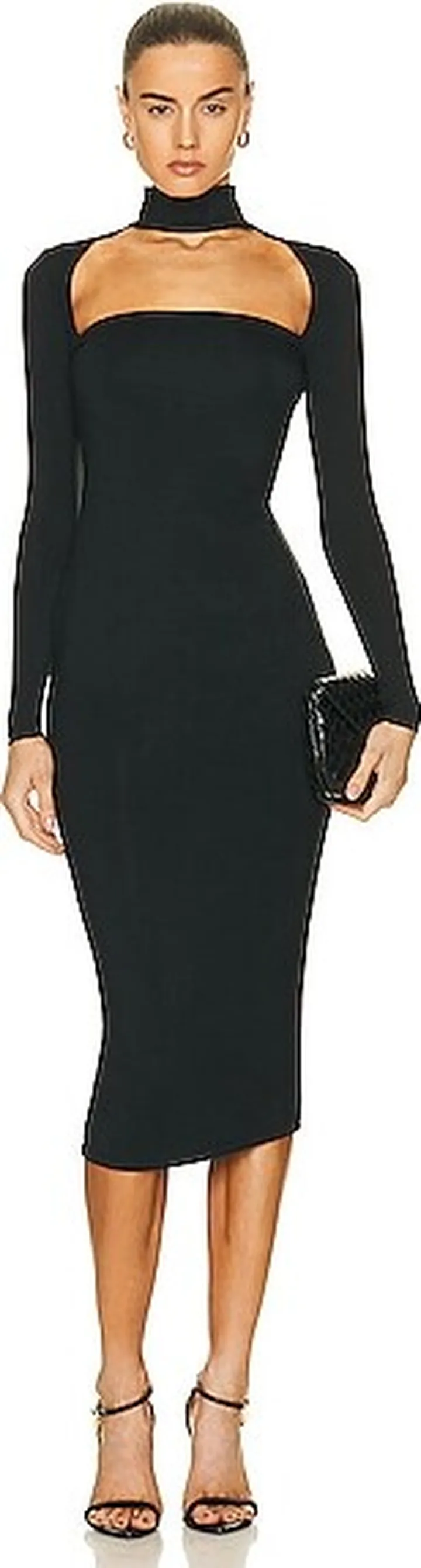 SER.O.YA Dani Dress in Black