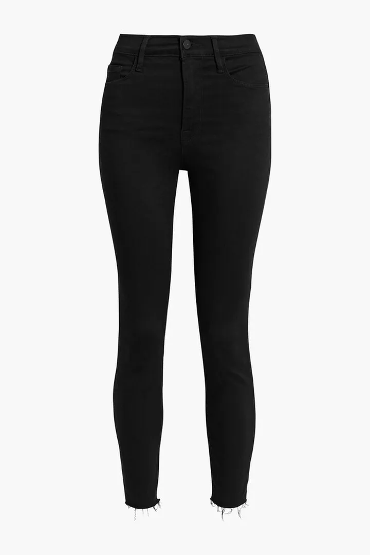 Ali cropped high-rise skinny jeans