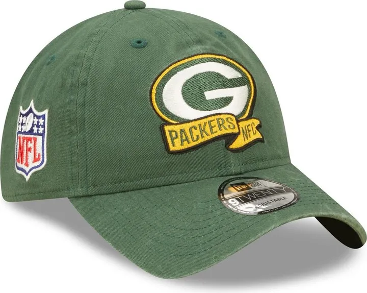 Men's New Era Green Green Bay Packers Otc 2022 Sideline 9TWENTY Adjustable Hat