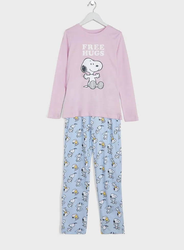 Youth Snoopy Pyjama Set