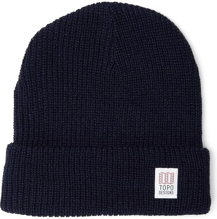 Topo Designs Watch Cap (Navy) Caps