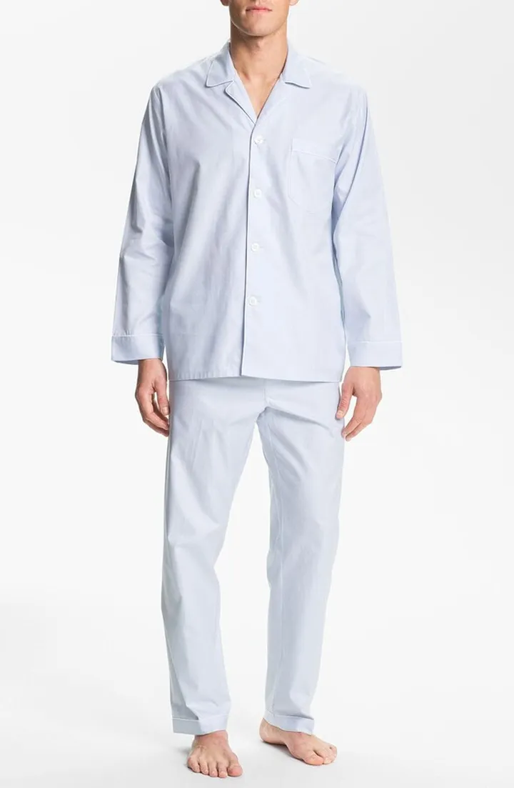 Herringbone Cotton Pajamas