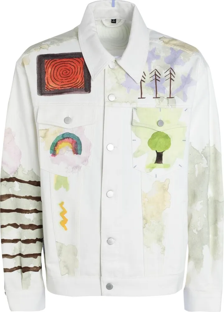 Denim Outerwear White