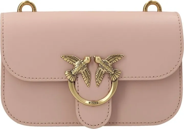 Pinko Love Bell Logo Engraved Mini Crossbody Bag