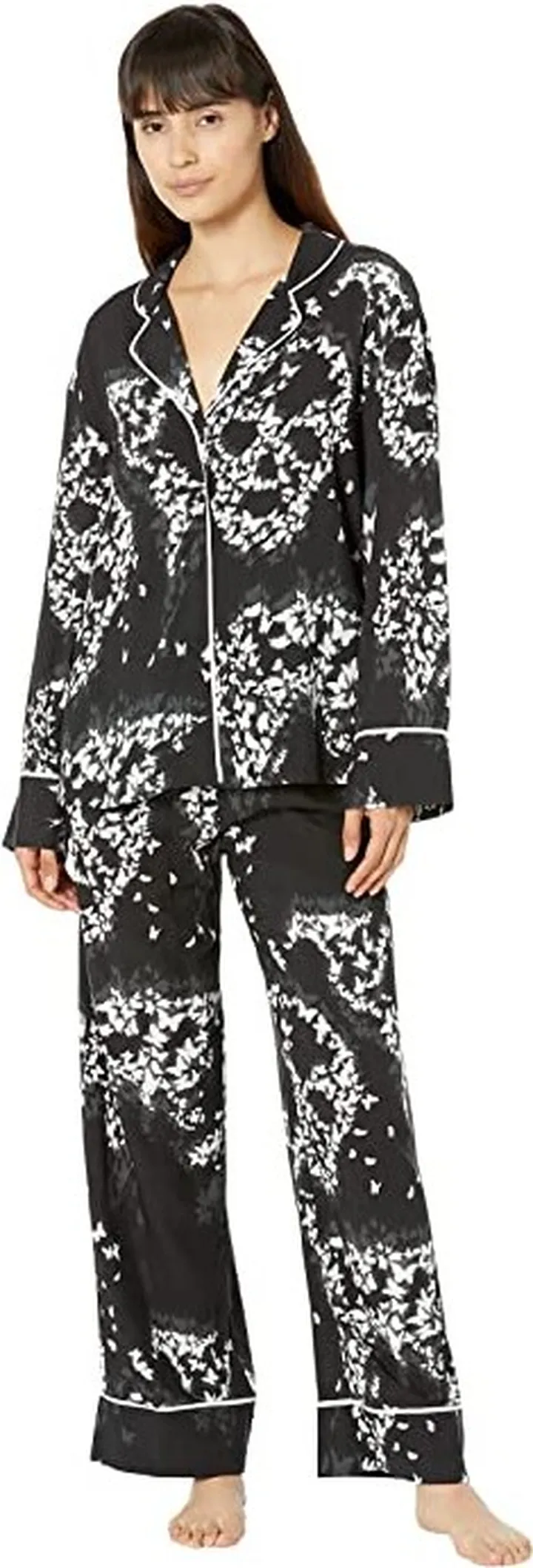 AllSaints Safi Orsino PJ Set (Black) Women's Pajama Sets