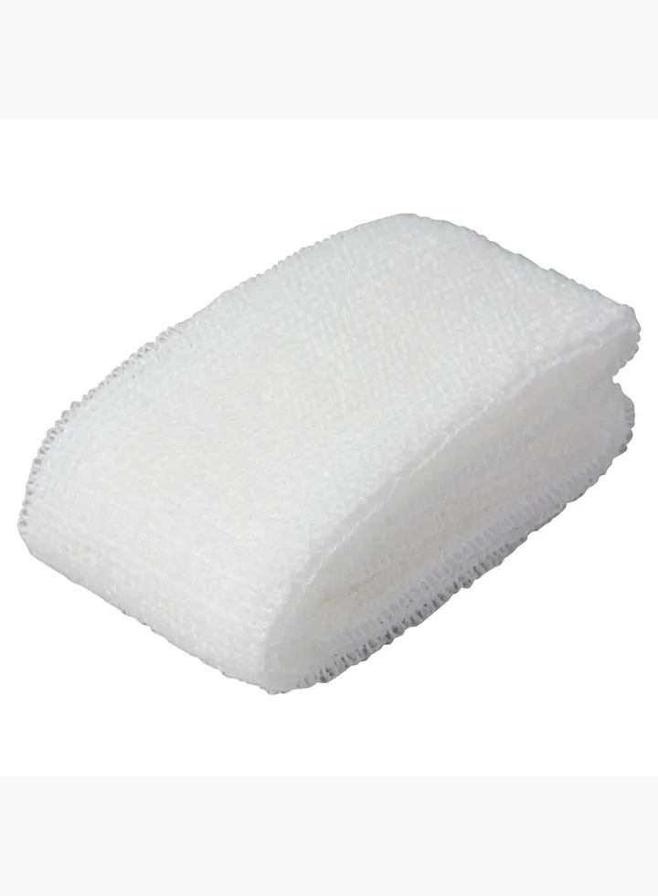 Soft Whipping Body Towel, W 25 x L 90 cm, White