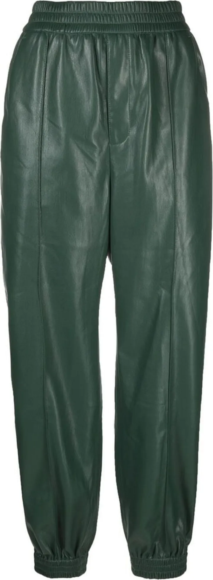 Cuffed Straight-Leg Trousers