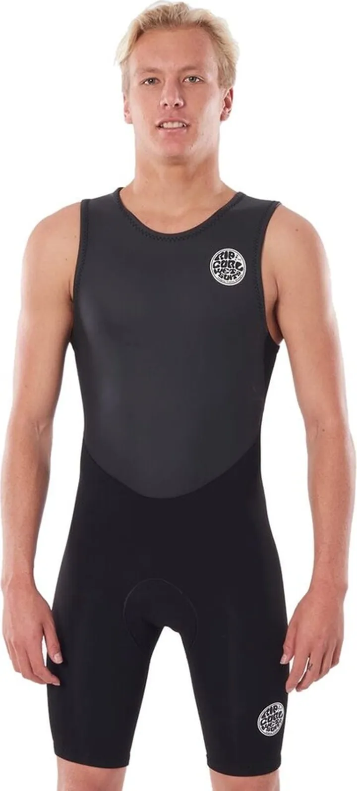 Rip Curl Dawn Patrol 1.5mm Back-Zip Short John Springsuit - Men's