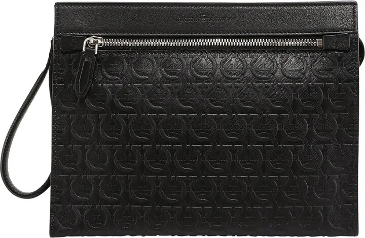 Leather clutch