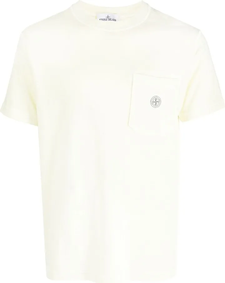 Compass-motif cotton T-shirt