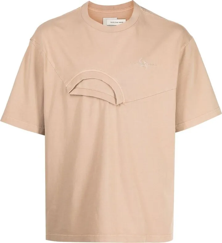 cotton double-layer T-shirt