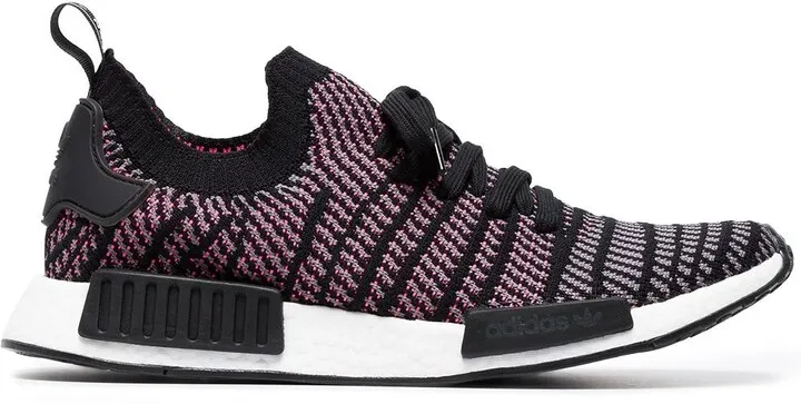 Black NMD R1 STLT Primeknit sneakers