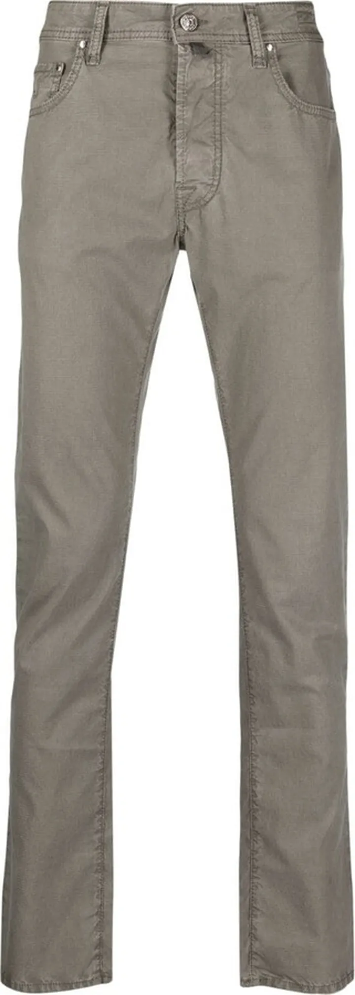 Logo-Patch Skinny Trousers