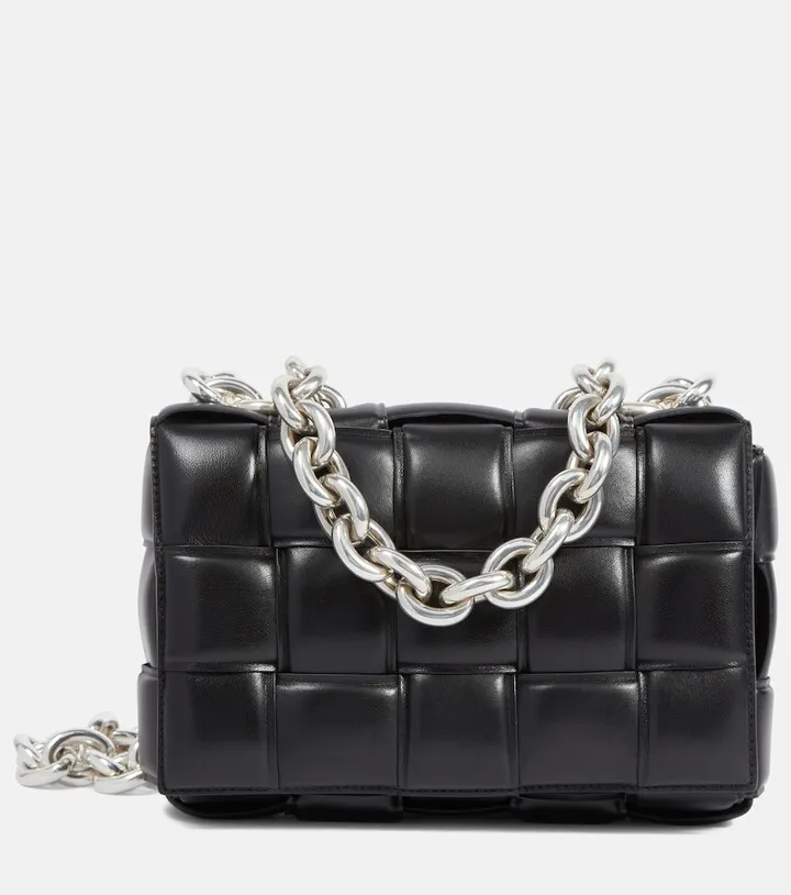 Chain Cassette leather shoulder bag