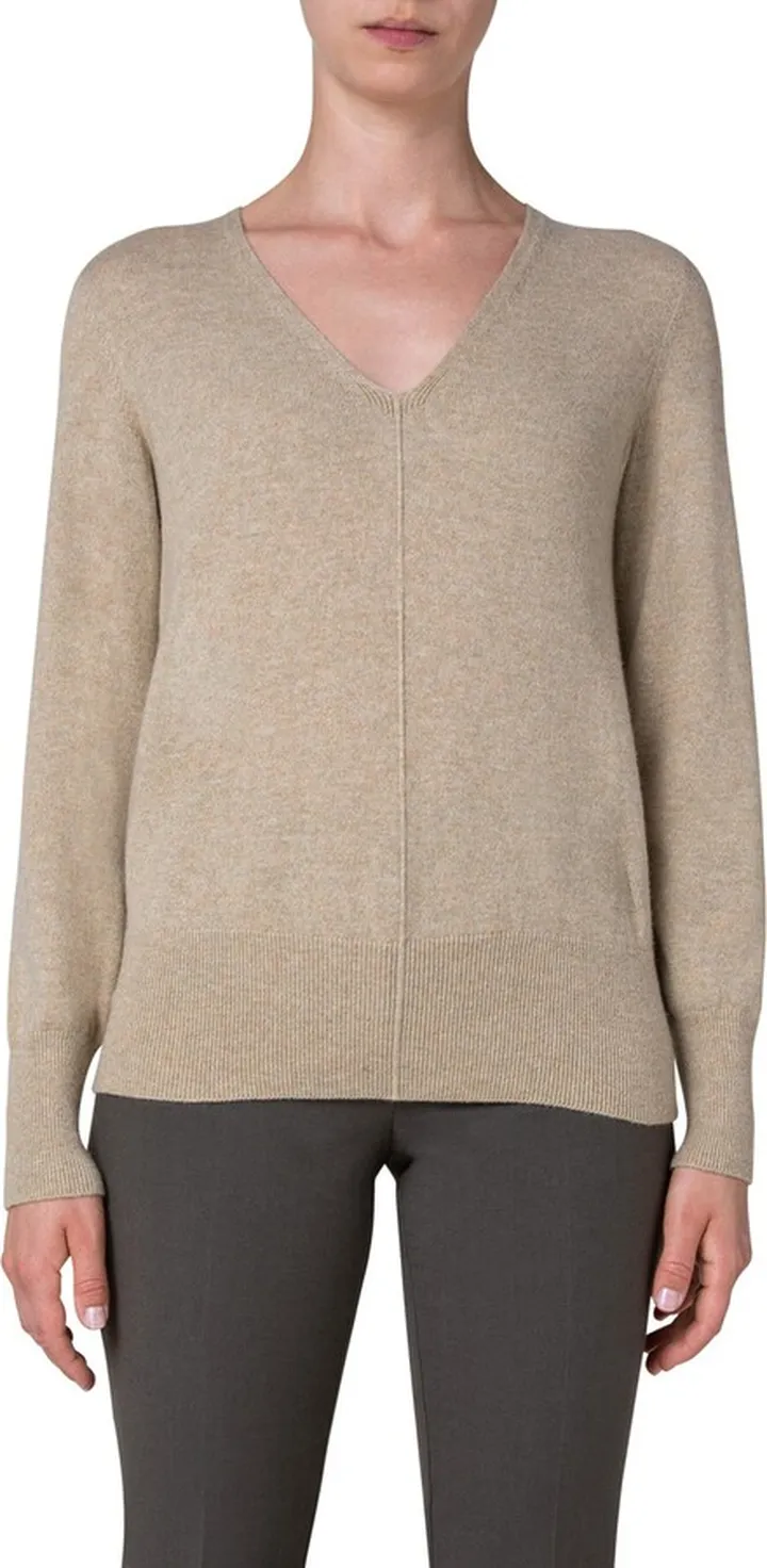 V-neck Cashmere Sweater