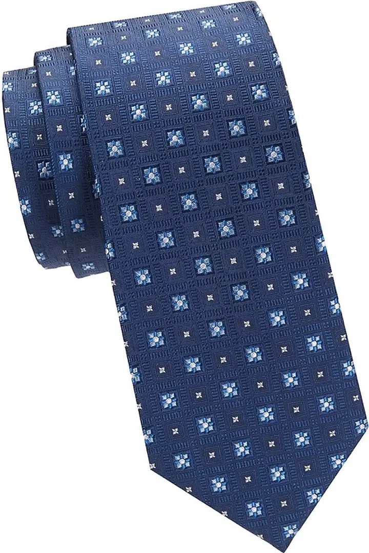 Floral Silk Tie