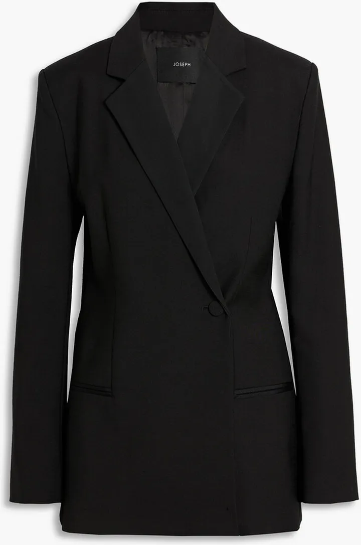 Joplin double-breasted wool-blend blazer