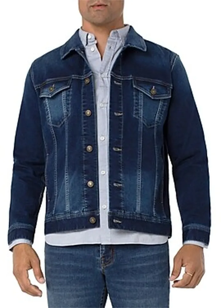 Liverpool Los Angeles French Terry Denim Jacket