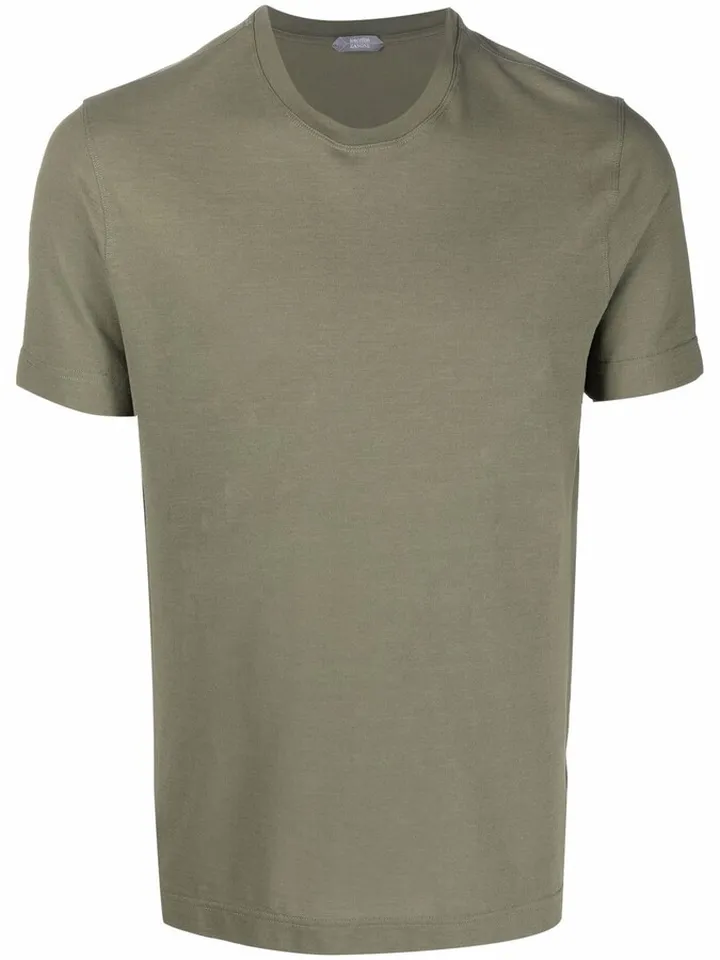 short-sleeved cotton T-shirt