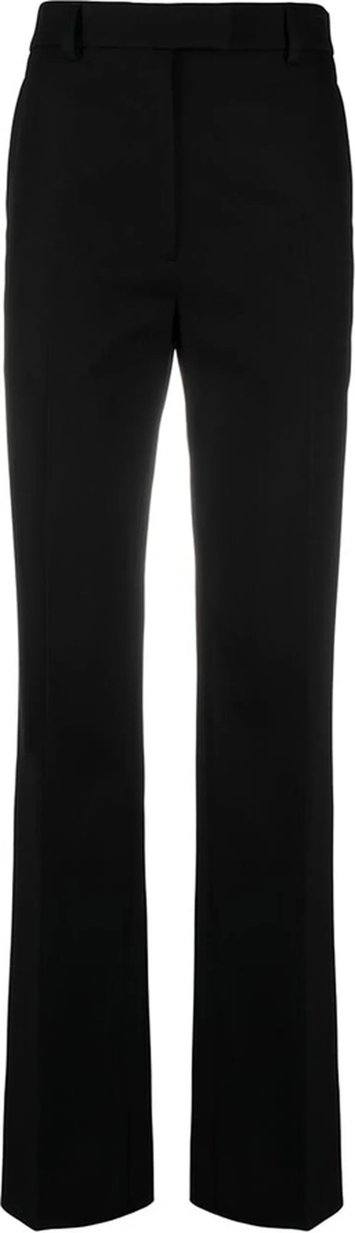 Gabardine tailored trousers