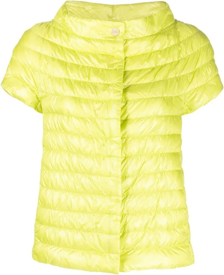 Margherita short-sleeved puffer jacket