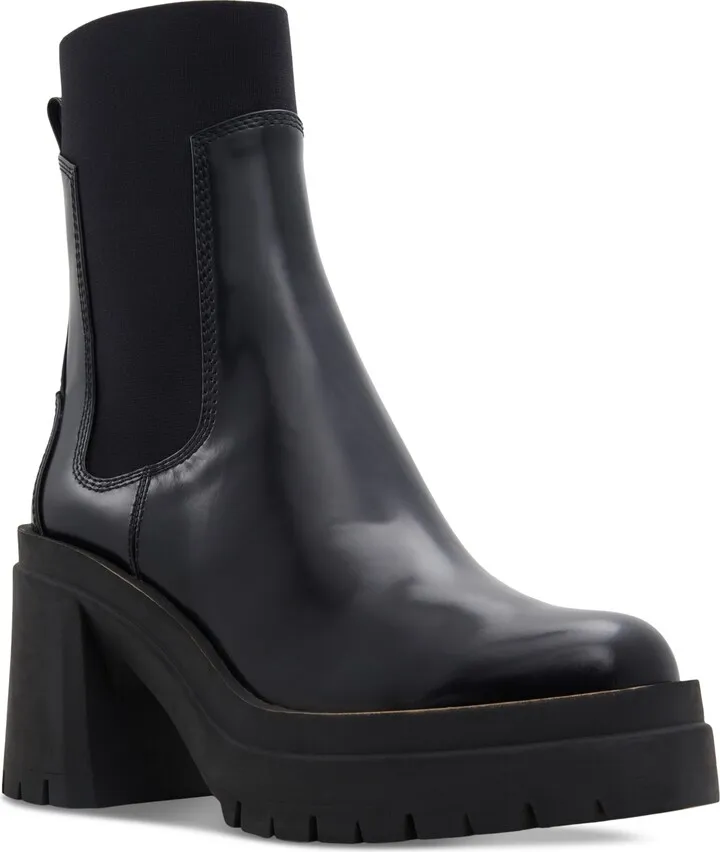 Aldo Bigmood Lug Chelsea Booties Women's Shoes