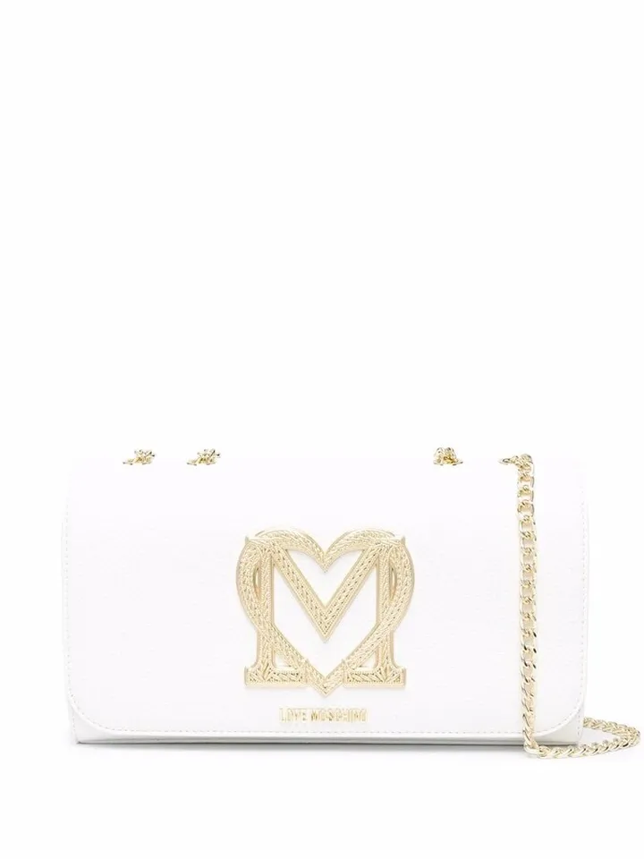 Logo-Plaque Crossbody Bag