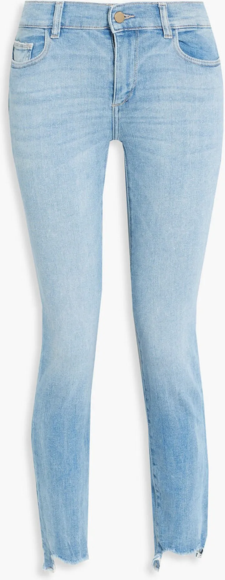 Florence cropped mid-rise skinny jeans