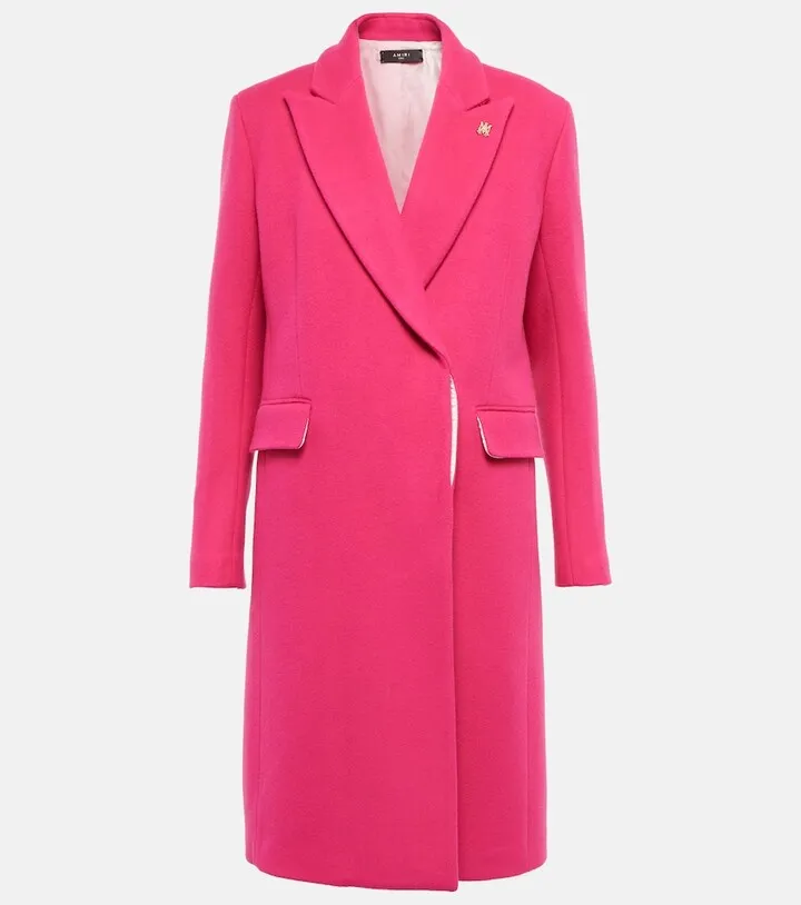 Wool-blend coat