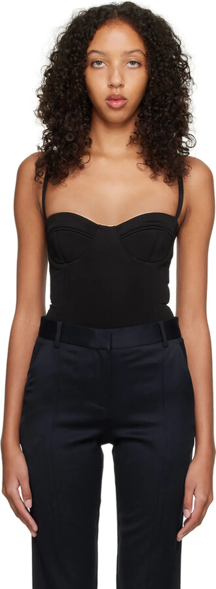 Esse Studios Black Sweetheart Bodysuit