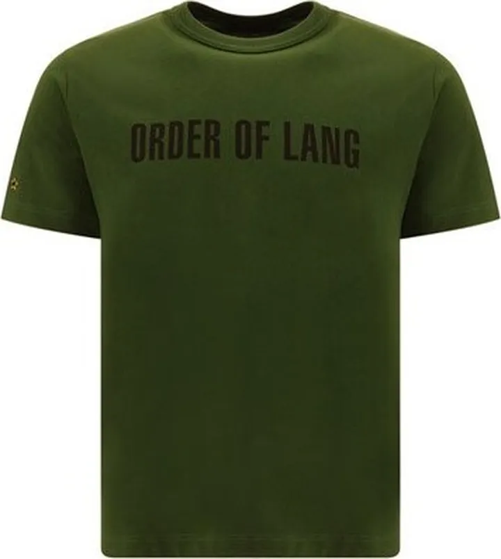 Helmut Lang Logo Printed Crewneck T-Shirt