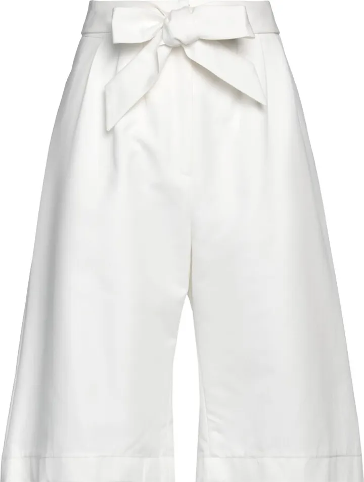 Cropped Pants Off White