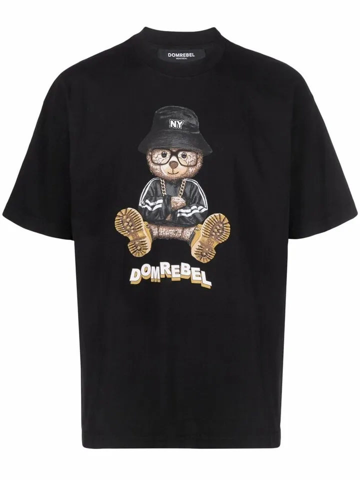 NY Bear graphic-print T-shirt