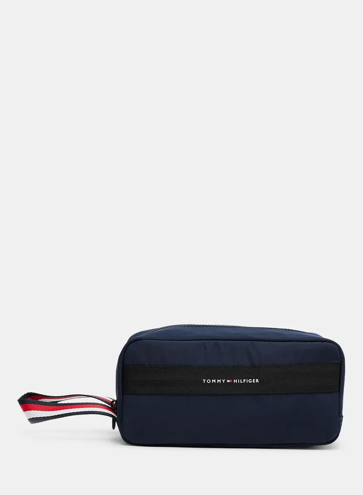 Signature Tape Water Repellent Washbag