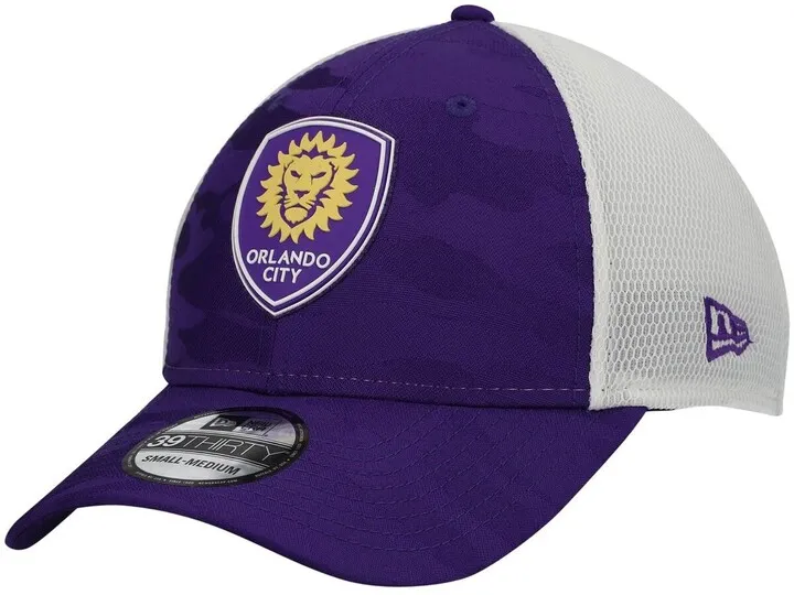 Men's Purple Orlando City Sc Club Neo 39THIRTY Flex Hat