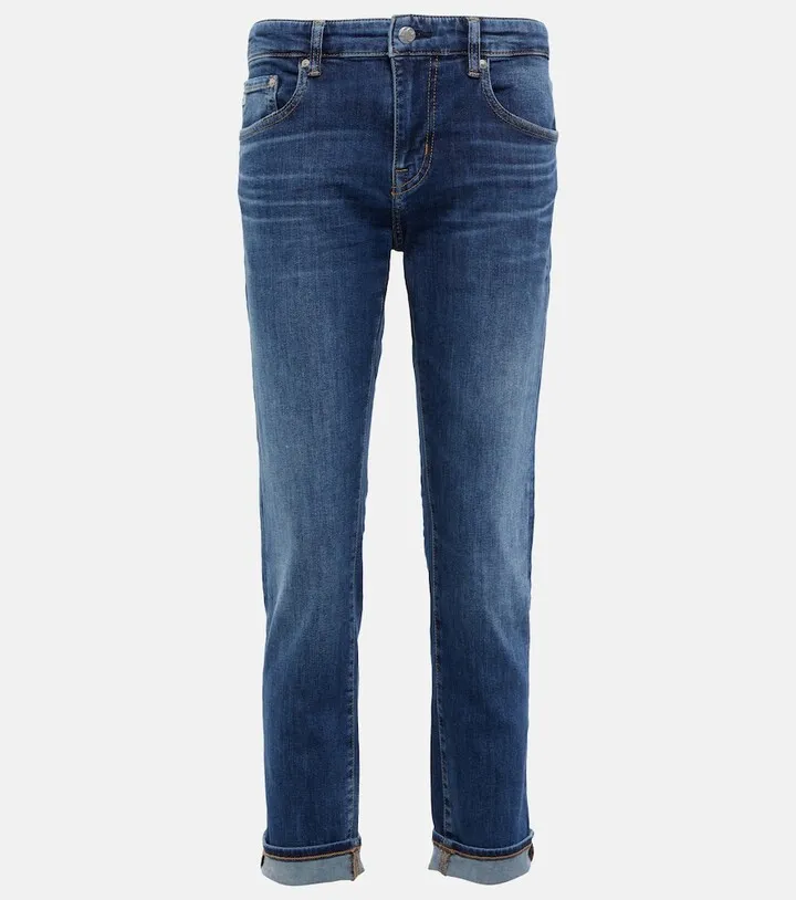 Ex-Boyfriend mid-rise slim jeans