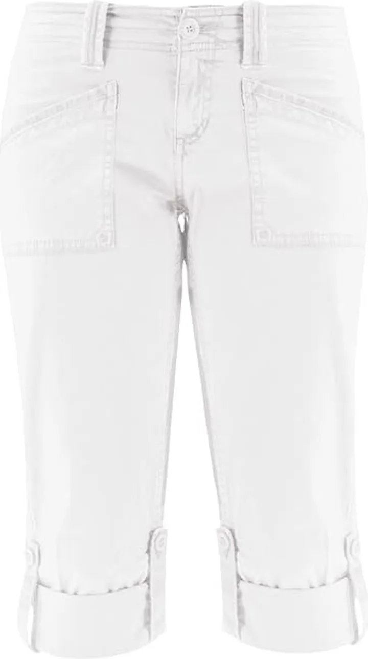 Aventura Clothing Arden V2 Capris (White) Women's Capri