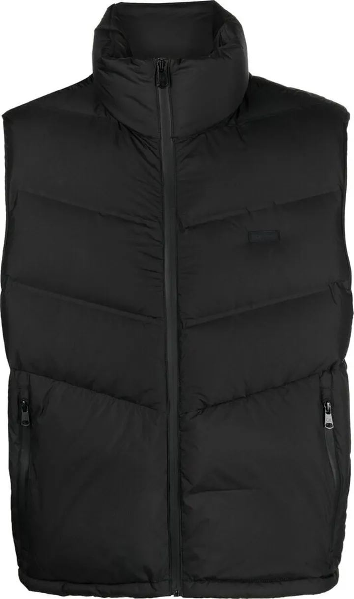 Stitchless quilted comfort gilet vest